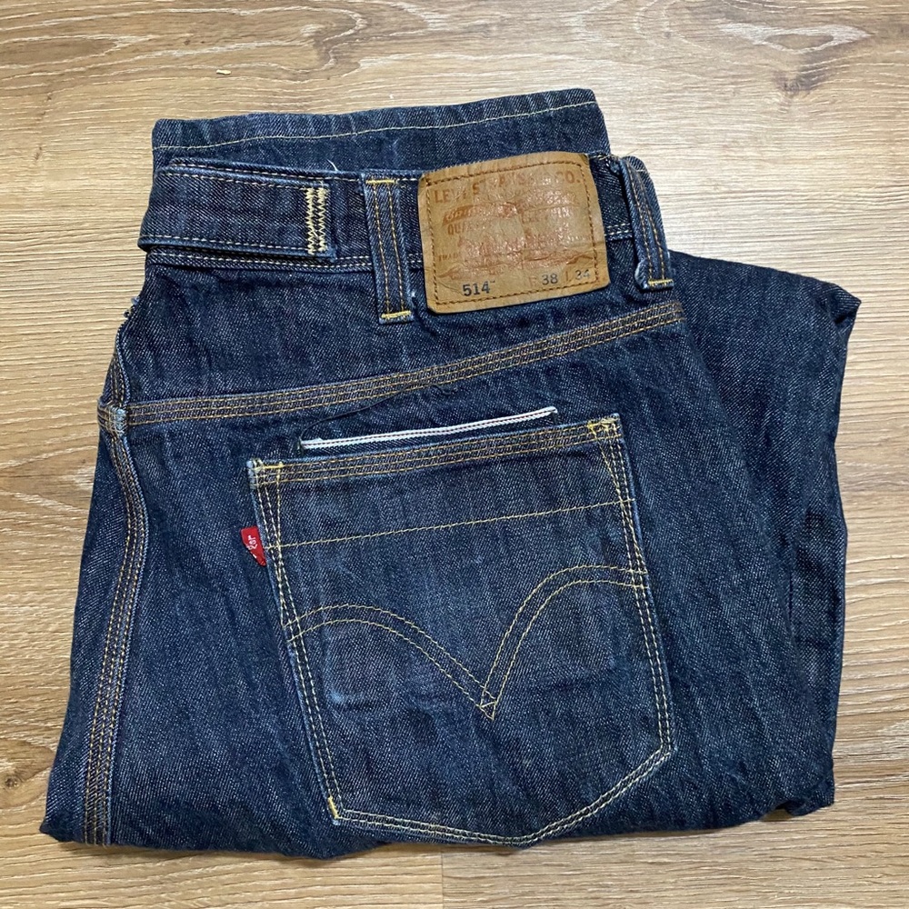 Levis 514 Retro Triple Stitch 38 W x 34 L